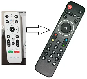 Controle Remoto Clonado para Tv Box EchoTV