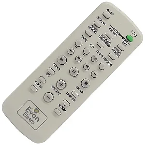Controle Remoto Aparelho de Som Sony RM-SC30 / MHC-GX355 / MHC-GX450 / MHC-GX9000 / MHC-GX9900 / ETC