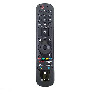Controle remoto Compatível com TV LED LG Smart TV MR21GA / 43UP7500PSF / Com comando de voz