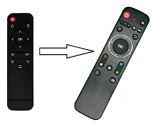 01 Controle Remoto Clonado para HTV Stick