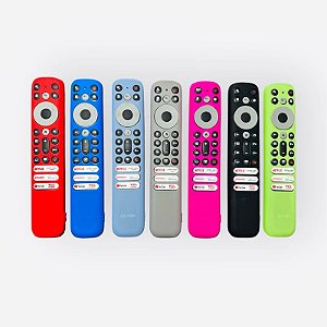 Capa para Controle remoto De Silicone Tv TCL Android tv Google