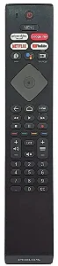 Controle Remoto Para TV smart PHILIPS Com Tecla NETFLIX / YOUTUBE / PRIMEVIDEO / GOOGLE PLAY