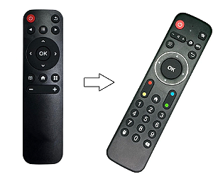 Controle remoto clonado para Tv Stick Android Tvr3 / SKY9359