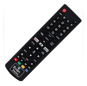 Controle Remoto TV LED LG AKB75095315 com Netflix e Amazon (Smart TV)