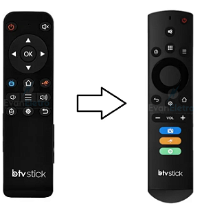 Controle Remoto para Btv Stick ES13 / 100% Original