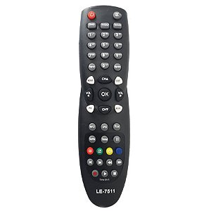 Controle Remoto para Receptor Azamerica F92 / LE-7511