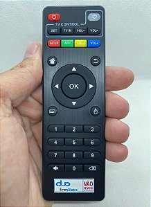 Controle Remoto Para Tv Box DuoTv Prime 4K