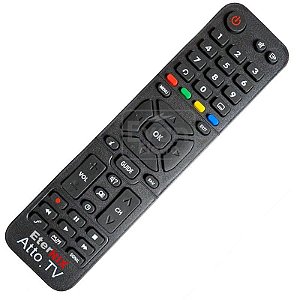 Controle Remoto Para Receptor Atto .TV Eternix