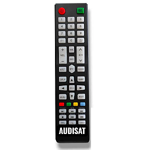 Controle Remoto Smartv TV Audisat AD-32 / AD-43 / Todas Audisat Android 32 / 43 / 55 / 65