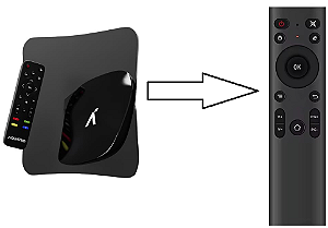 Controle Remoto para TV Aquario 3.0 DTVP-7000