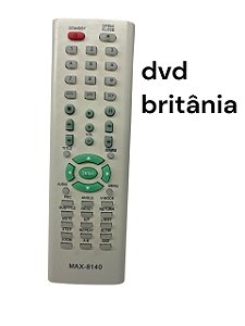 Controle Remoto para DVD Britania d3000w