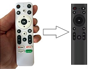 01 Controle Remoto Clonado Para L-TV