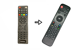 Controle Remoto Receptor Century Midiabox Se-2
