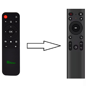 Controle Remoto receptor TV Box Mini MXQ Stick