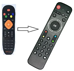 ontrole Remoto Clonado para Receptor GTMEDIA G2