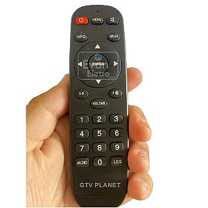 Controle Remoto Genérico para Receptor GTV PLANET