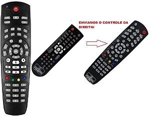 Controle Remoto Receptor Tocomsat Duo HD Mini
