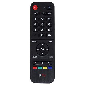 Controle Remoto para Receptor iPrime TV / iPTV