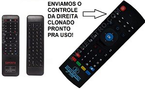 Controle Remoto Para Receptor Supertv Red Edition / Black X