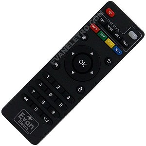 Controle Remoto Para Receptor TV Box H96 4K / H96 PRO+ 4K