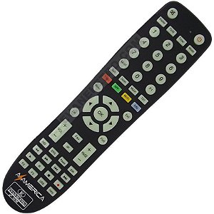 Controle Remoto para Receptor Azamérica S1007NEW