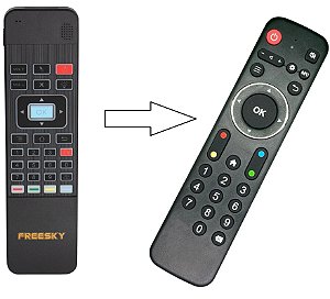 controle remoto Para Tv Box Freesky 6K