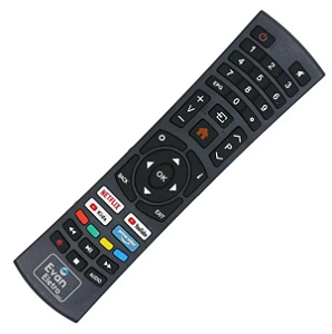 Controle Remoto TV Multilaser TL025 / TL026 / TL027 / TL032 / TL039 (Smart TV)