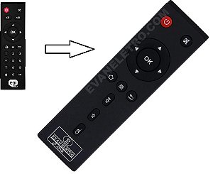 Controle Remoto Para Receptor Eai lite