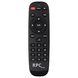 Controle Remoto 100% ORIGINAL para Tv Box RPC Plus / R69 Plus