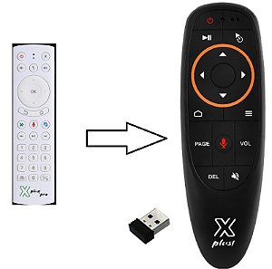 Controle remoto para TV BOX XPlus Pro