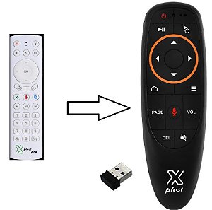 Controle remoto para receptor XPlus Pro