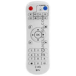 Controle Remoto Para Receptor BTV B9