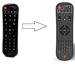 Controle Remoto Clonado Para Receptor Mibo Astro 11 / MioTV HD World