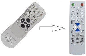 Controle Remoto TV LCD AOC M19W531 (TV Monitor)