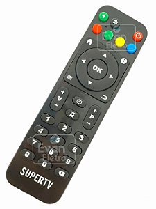 Controle remoto Para receptor Supertv Blue X