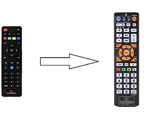 Controle Remoto Para Receptor Tourosat T2 Mini