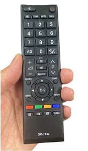 Controle remoto para TV Semp Toshiba LCD