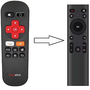 01 Controle Remoto Clonado Para Red Stick