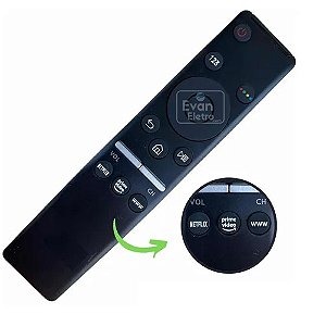 Controle Remoto Compatível Tv Samsung 4k Smart Nova