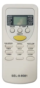 Controle Remoto para Ar Condicionado Pioneer Zh/jt-01 /  Zh/jt-03 / LE7431 / FBG- 9010