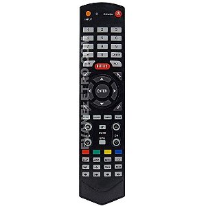 Controle Remoto TV LCD / LED STI (SEMP Toshiba) CT-6610 com Netflix