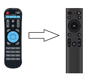 01 Controle Remoto Para Receptor DuoTv Prime 4K