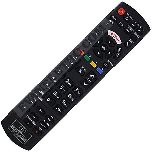 Controle Remoto TV LCD / LED Panasonic com Netflix / Apps