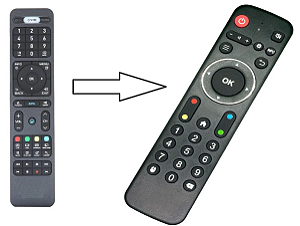 Controle Remoto Para Receptor GTV GENIO PRO