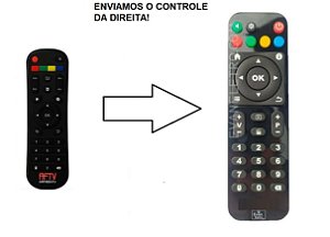 Controle remoto Para receptor AFTV X6 Lite