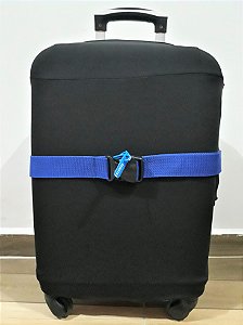 Cinta fita de proteção para mala de viagem (kit com duas)