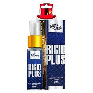 Rigid Plus Óleo  Para Massagem em Spray 15ml Soft Love