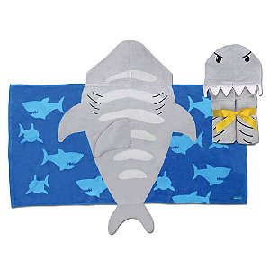 Toalha de Banho Infantil Tubarão - Stephen Joseph