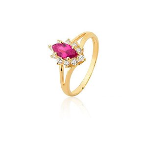 Anel Formatura Ouro 18k