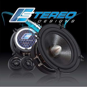Stereo Designs Kit 2 Vias 5" SDS5-S1 Mid Bass / Tweeter Neo = 150W RMS